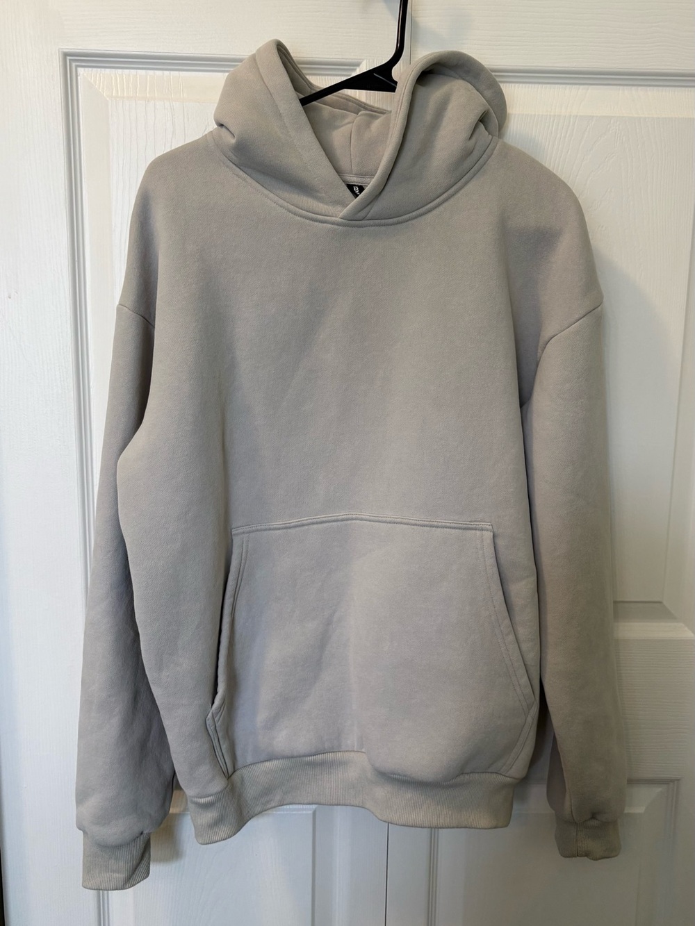 Comfrt Light Gray/ Tan Pullover Hoodie Set
